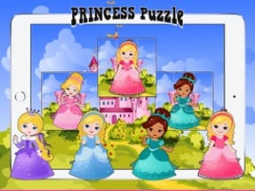 Play Fairy &amp; Princess Cartoon Jigsaw Puzzle Kids Image