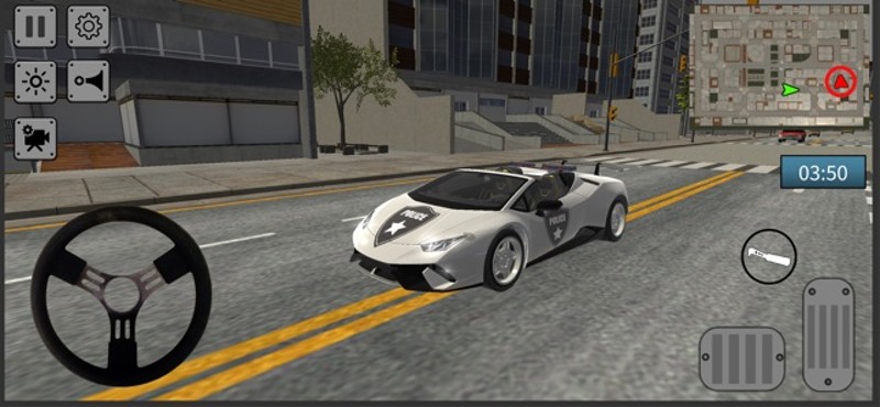 Police Car Thief Chase City in screenshot