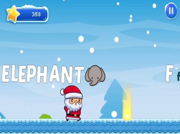 Santa Claus ABC Learning for Baby Toddler Kids screenshot