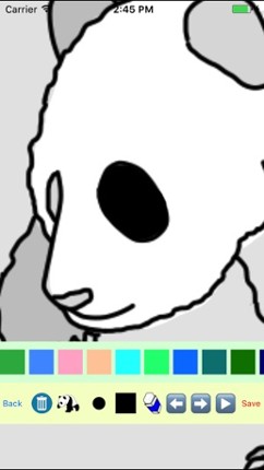 Zoo Animal Movin Coloring Book screenshot