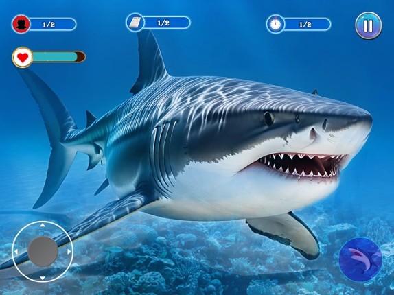 Angry Shark Attack Games 2024 screenshot