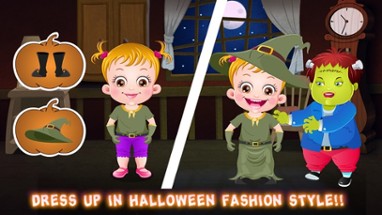 Baby Hazel Halloween Night Image