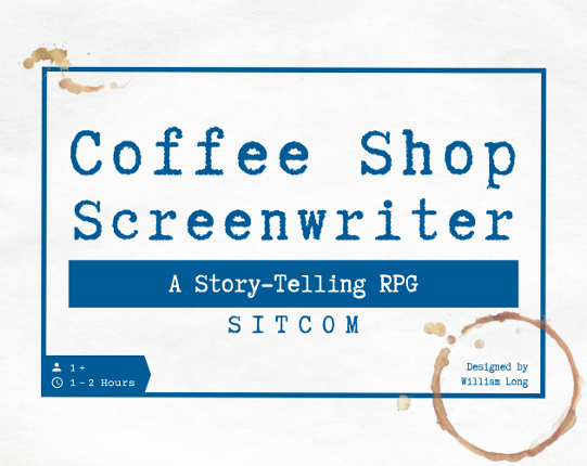 Coffee Shop Screenwriter - Sitcom Game Cover