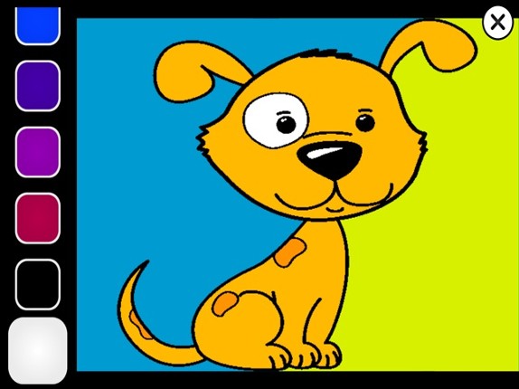 Coloring Games For Learning Finger Paint screenshot