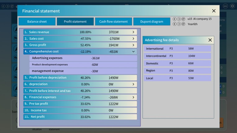 Business War: ERP Sandbox Simulation screenshot