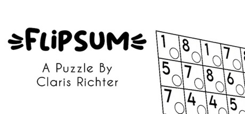 FlipSum - A Puzzle By Claris Richter Image