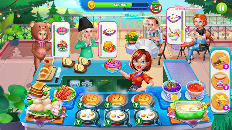 Food Diary: Girls Cooking game screenshot