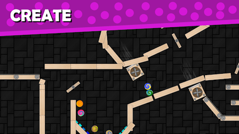 Sandbox 2D: Marble Run screenshot
