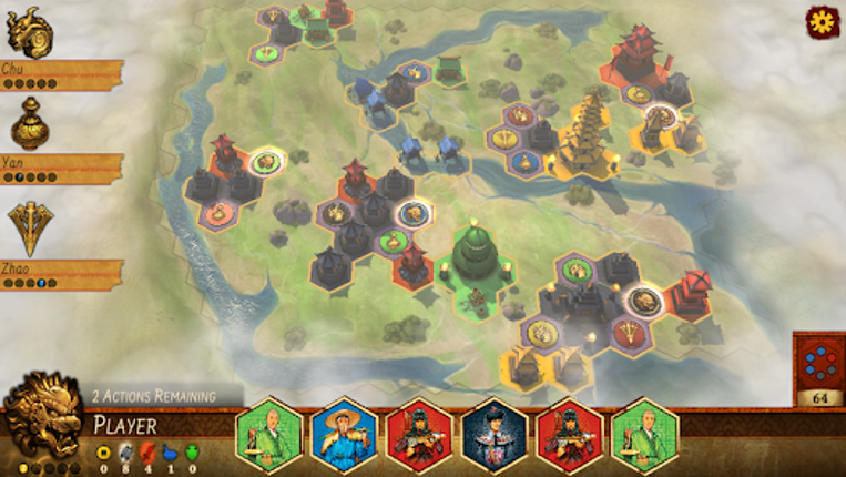 Reiner Knizia Yellow & Yangtze screenshot