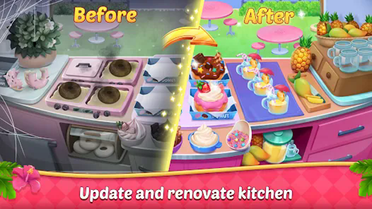 Kitchen Crush : Cooking Games screenshot