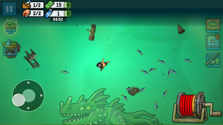 Catch & Feed 3: Haunted Swamp screenshot