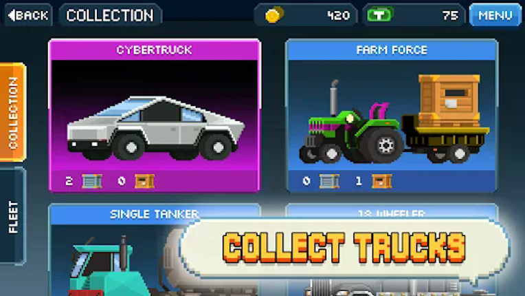 Pocket Trucks: Route Evolution screenshot