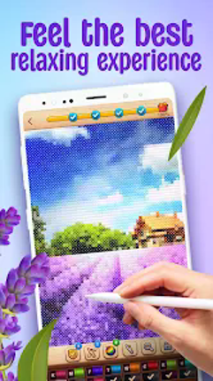Cross-Stitch: Coloring Book screenshot