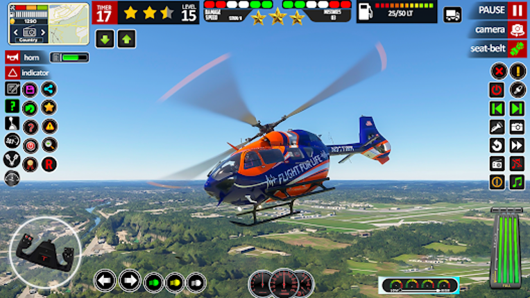 Army Helicopter Simulator Game screenshot