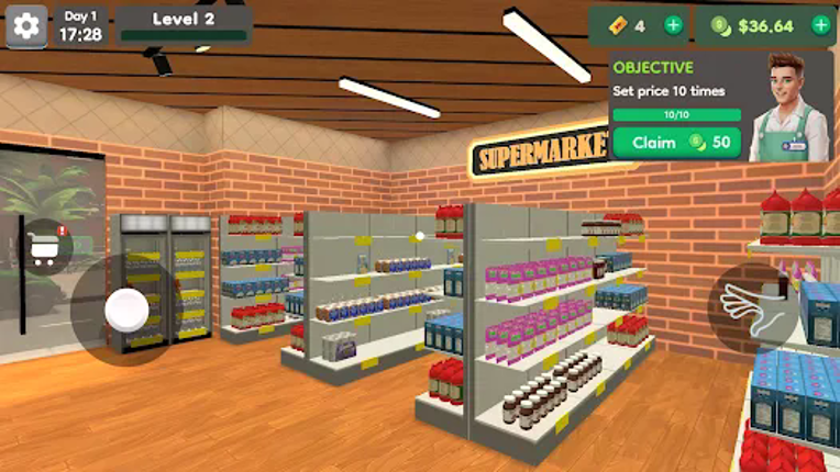 Supermarket Simulator Business screenshot