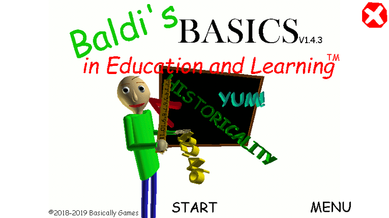Baldi Basics In Education And Learning (Android Version 1.4.3) Image
