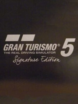 Gran Turismo 5: Signature Edition Game Cover