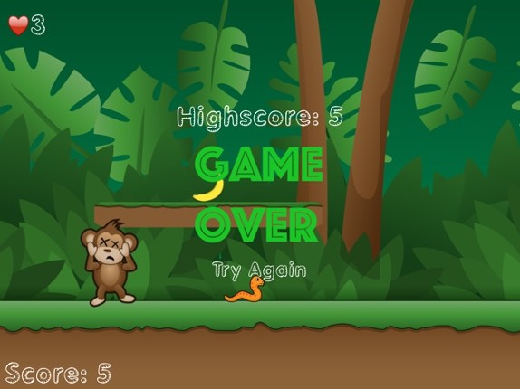 Monkey Jungle Run screenshot