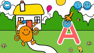 Mr. Men Letter Tracing Image