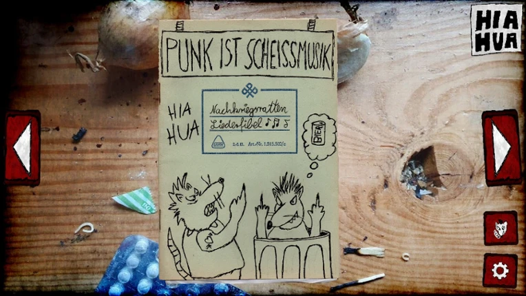 Nachkriegsratten Punk-Rock Puzzle screenshot