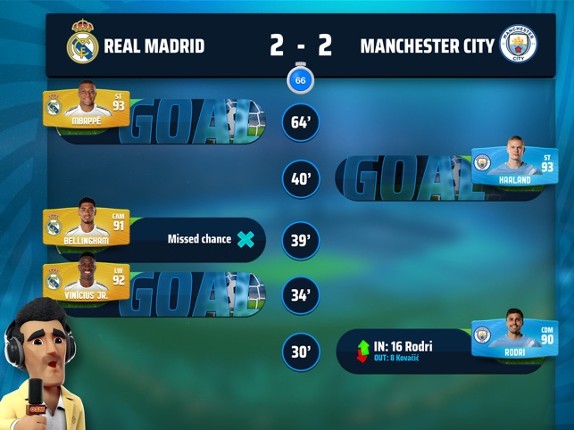 Online Soccer Manager (OSM) screenshot