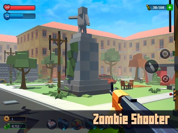 Pixel Combat: Zombie Games 3-D screenshot