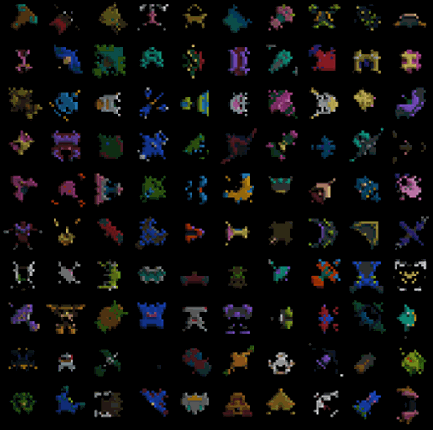 Random Sprite Generator screenshot