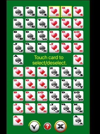 Starting Hand Dashboard screenshot