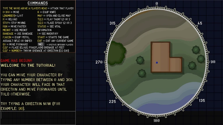 Text Battle Royale screenshot