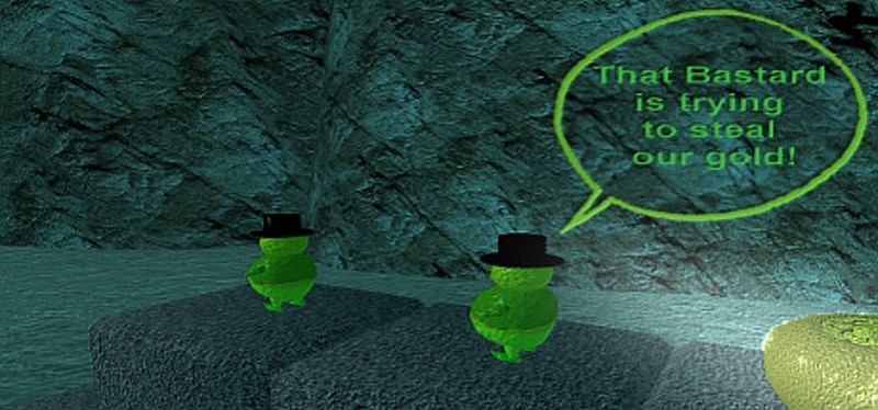 That Bastard is Trying to Steal Our Gold! Image