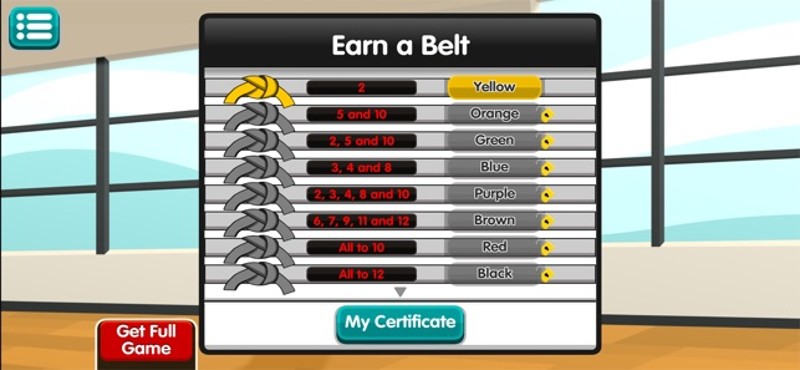 Times Tables Karate Lite Image