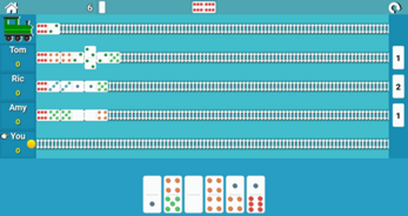 Train Dominoes Image