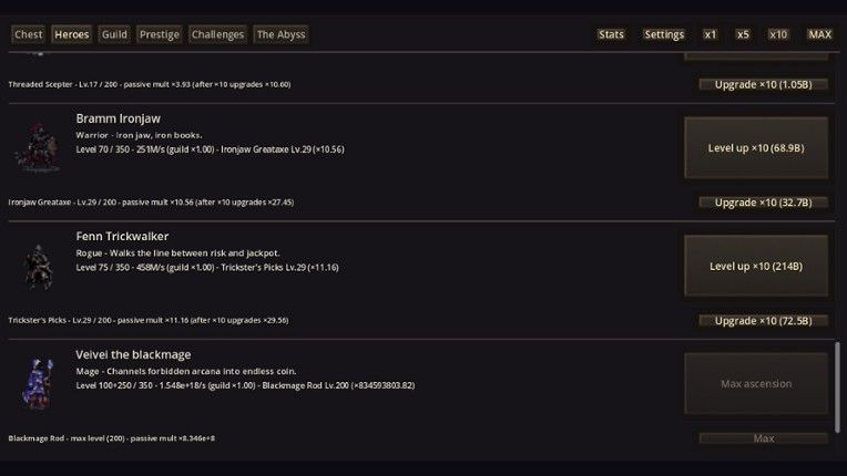 Treasure Clicker screenshot