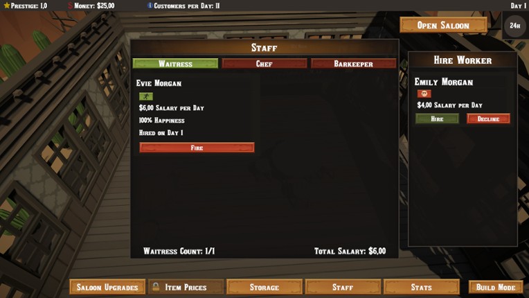 Wild West Saloon screenshot