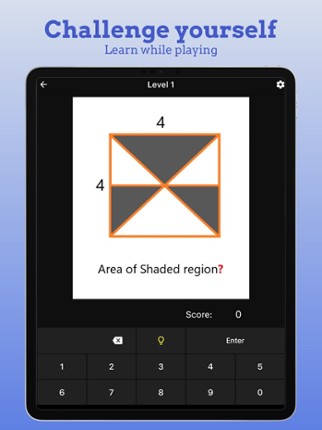 6th Grade Math Challenge screenshot