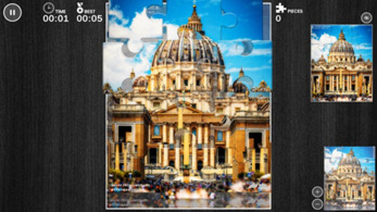 Aberiel St Peter's Basilica Jigsaw Puzzle screenshot
