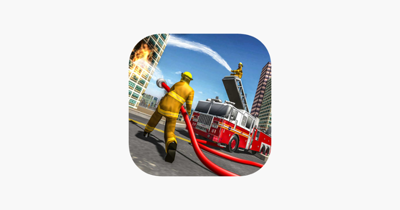 American NY Firefighter Truck Game Cover