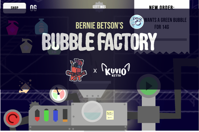 Bernie Betson's Bubble Factory Image