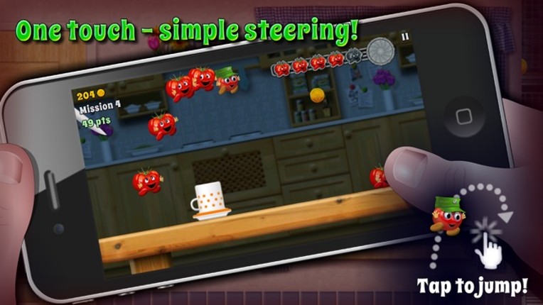 Captain Tomato & the Magic Gate screenshot