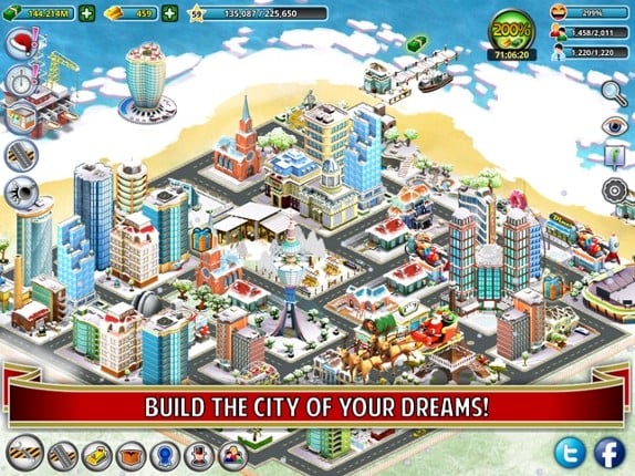 City Island: Winter Edition - Builder Tycoon - Citybuilding Sim Game, from Village to Megapolis Paradise - Free Edition screenshot