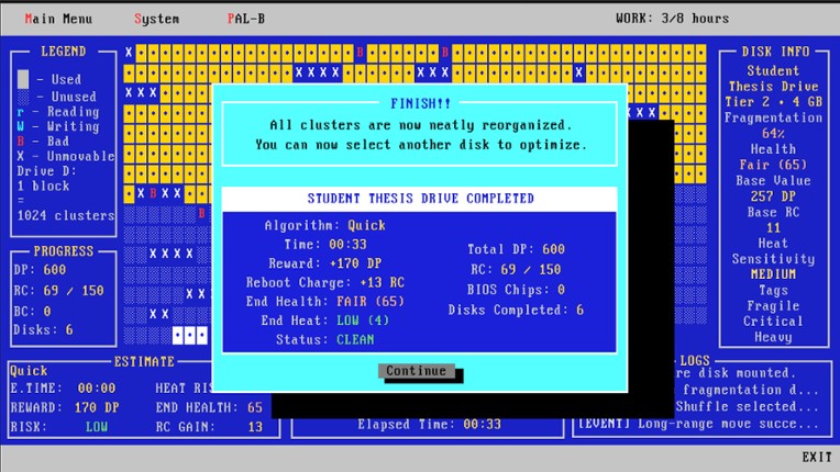 Defrag Incremental screenshot