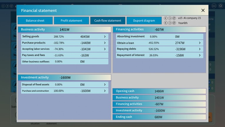 Business War: ERP Sandbox Simulation screenshot
