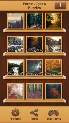 Forest Puzzle Game - Nature Picture Jigsaw Puzzles screenshot