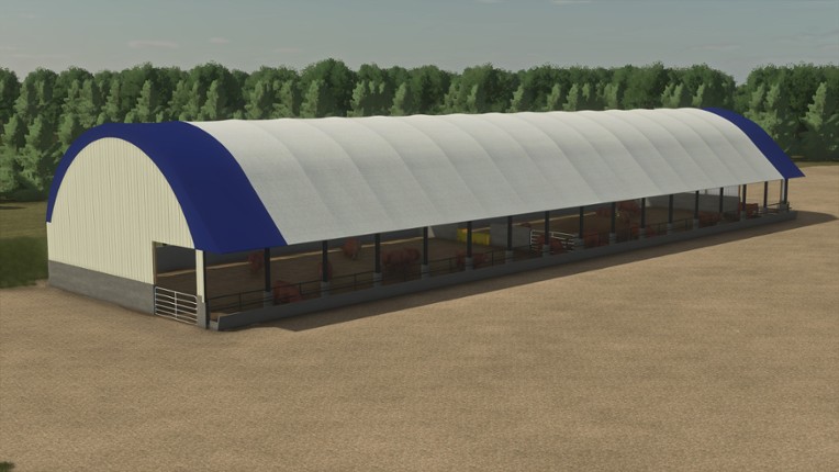 FS25 Hoop Cattle Barn Image