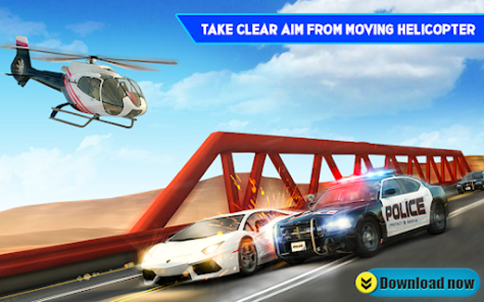 Crazy Car Racing Police Chase screenshot