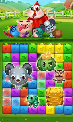 Fruit Funny Blocks: farm cubes Image