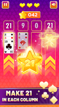 Cards 21 - Puzzle Card Game Image