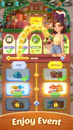 Seaside Escape®: Merge & Story screenshot