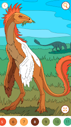 Dino Coloring Encyclopedia screenshot