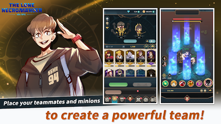 The Lone Necromancer: Idle RPG Image